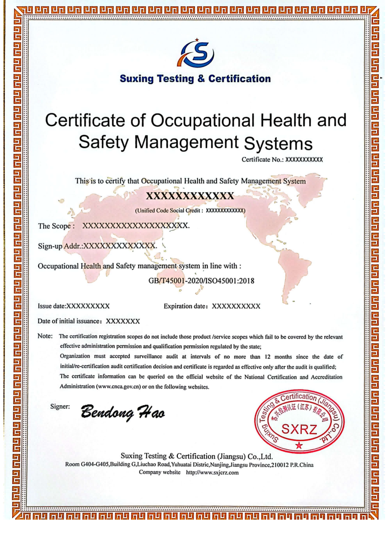 職業健康安全管理體系_英文版